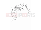 TRIUMPH Tiger 900 GT Front mudguard