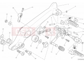 DUCATI Scrambler Icon FOOTRESTS, LEFT