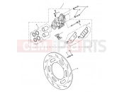 Triumph 2015 SCRAMBLER EFI Front Brake Caliper & Discs