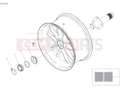DUCATI 2023 Diavel 1260 S REAR WHEEL [XCO:BYG]