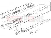 DUCATI 1998 Superbike 748 R Single-Seat FRONT FORK » FRONT SUSPENSION