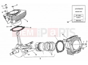 DUCATI 1998 Monster 750 CYLINDER - PISTON » ENGINE CASE
