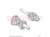 INDIAN 2024 ROADMASTER DARK HORSE 116 ALL OPTIONS (R01) - N24TKDBB/TK9BB DRIVE TRAIN | DRIVE TRAIN, INPUT/OUTPUT SHAFT ASM. - N24TKDBB/TK9BB ALL OPTIONS (201660C)