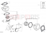 DUCATI Multistrada V2 S Cylinders & pistons