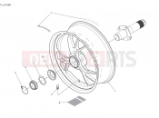 DUCATI 2024 Panigale V4 S Rear wheel