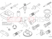 Workshop service tools (engine 2) - Ducati Panigale V4 R 2024