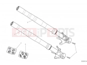 Front fork - Ducati Panigale V4 R 2024