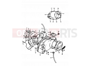 SUZUKI A100-4 N (1992) 2 - CRANKCASE COVER (A100-4,K,L,M)