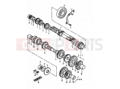 SUZUKI A100-4 N (1992) 10 - TRANSMISSION