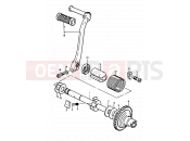 SUZUKI A100-4 N (1992) 13 - KICK STARTER