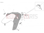 DUCATI 2019 Multistrada 1260 S Touring FRONT MUDGUARD