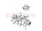 SUZUKI A100 M (1991) 3 - CRANKCASE COVER (A100N)