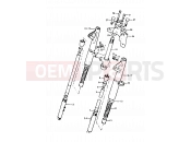 SUZUKI A100 N (1992) 34 - FRONT FORK (A100-4,K,L,M)