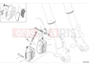 DUCATI 2024 DesertX Rally Front brake system