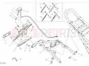 DUCATI 2024 DesertX Rally Plate holder