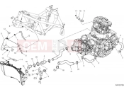 DUCATI 2024 DesertX Cooling circuit