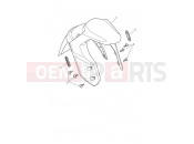TRIUMPH Tiger 900 Rally Pro Front Mudguard