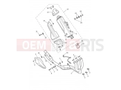 TRIUMPH Tiger 900 Rally Pro Exhaust System