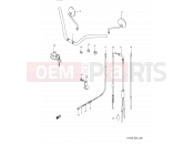 SUZUKI A100 R (1994) 36 - HANDLE BAR - CONTROL CABLE