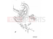 SUZUKI A100 R (1994) 35 - FRONT WHEEL