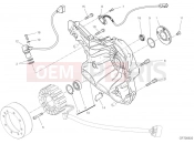 DUCATI 2019 Diavel 1260 S GENERATOR COVER