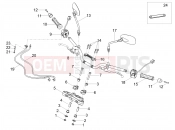MOTOGUZZI V7 Stone 850 (AU, ID, JP, KR, RP, SG, VN, ZC) Handlebar - Controls
