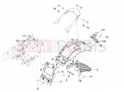 MOTOGUZZI V7 Stone 850 (AU, ID, JP, KR, RP, SG, VN, ZC) Rear mudguard