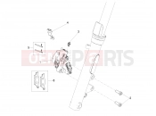 MOTOGUZZI V7 Special 850 (AU, JP, KR, MY, RP, SG, TH, TW, VN, ZC) Front brake caliper