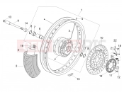 MOTOGUZZI V7 Special 850 (AU, JP, KR, MY, RP, SG, TH, TW, VN, ZC) Front wheel