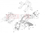MOTOGUZZI V7 Special 850 (AU, JP, KR, MY, RP, SG, TH, TW, VN, ZC) Rear mudguard