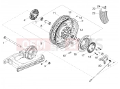 MOTOGUZZI V7 Special 850 (AU, JP, KR, MY, RP, SG, TH, TW, VN, ZC) Rear wheel