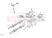 DUCATI Hypermotard 950 Vertical cylinder head timing