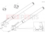 Front fork - Ducati Hypermotard 950 SP 2024