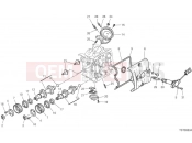 Horizontal cylinder head timing - Ducati Hypermotard 950 SP 2024