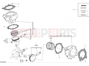 Cylinders & pistons - Ducati Hypermotard 950 SP 2024