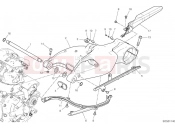 Rear swingarm - Ducati Hypermotard 950 SP 2024