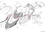 Headlight cowling - Ducati Hypermotard 950 SP 2024