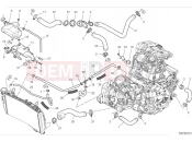 DUCATI Monster Cooling circuit