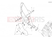 DUCATI Monster Exhaust silencer