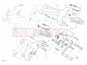 DUCATI Multistrada 1260 S FOOTRESTS, LEFT