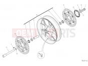 DUCATI Multistrada 1260 S FRONT WHEEL