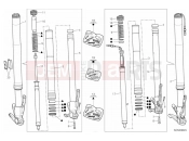 DUCATI Multistrada 1260 S Touring FRONT FORK
