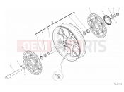 DUCATI Multistrada 1260 S Touring FRONT WHEEL