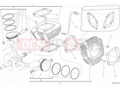 DUCATI 2015 Scrambler Classic CYLINDERS - PISTONS