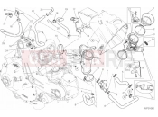 DUCATI Scrambler Desert Sled THROTTLE BODY