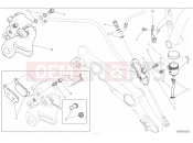 DUCATI 2017 Scrambler Cafe Racer REAR BRAKE SYSTEM