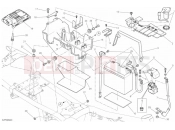 DUCATI 2017 Scrambler Cafe Racer BATTERY HOLDER