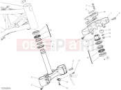 DUCATI 2019 Scrambler Cafe Racer STEERING ASSEMBLY