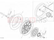 DUCATI 2019 Scrambler Cafe Racer FRONT WHEEL