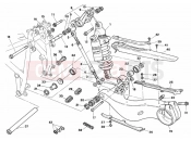 DUCATI 1998 Superbike 916 R REAR SHOCK ABSORBER » SWING ARM